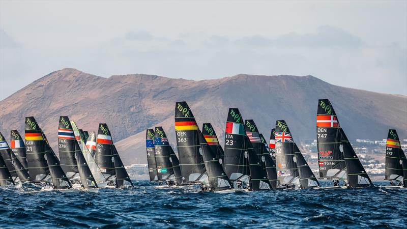 Lanzarote International Regatta 2024 photo copyright Sailing Energy / Lanzarote Sailing Center taken at Lanzarote Sailing Center and featuring the 49er class