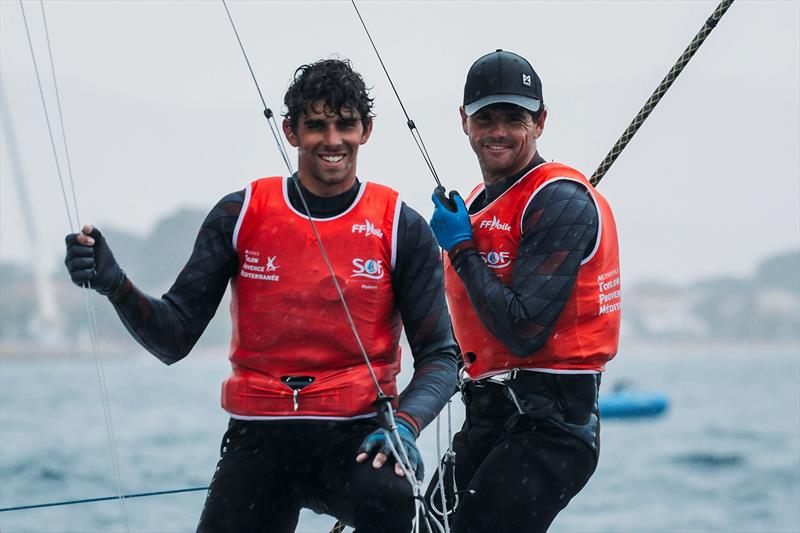 Last Chance Regatta at Hyères Day 6 photo copyright Sailing Energy / World Sailing taken at COYCH Hyeres and featuring the 49er class