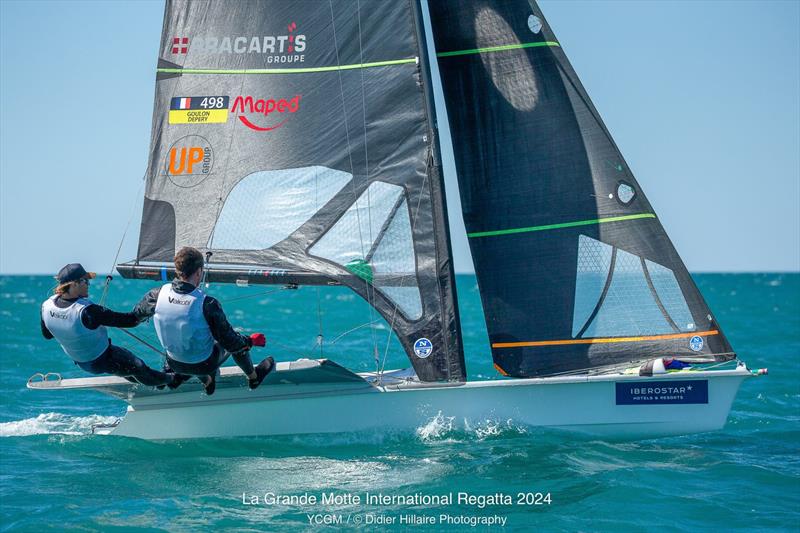 La Grande Motte International Regatta 2024 photo copyright Didier Hillaire taken at Yacht Club de la Grande Motte and featuring the 49er class