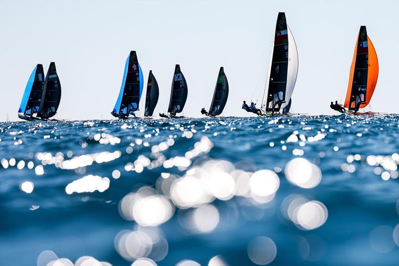 49er and 49erFX Europeans at La Grande Motte Regatta photo copyright YCGM / Didier Hillaire taken at Yacht Club de la Grande Motte and featuring the 49er class