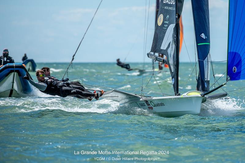 49er and 49erFX Europeans at La Grande Motte Regatta photo copyright YCGM / Didier Hillaire taken at Yacht Club de la Grande Motte and featuring the 49er class