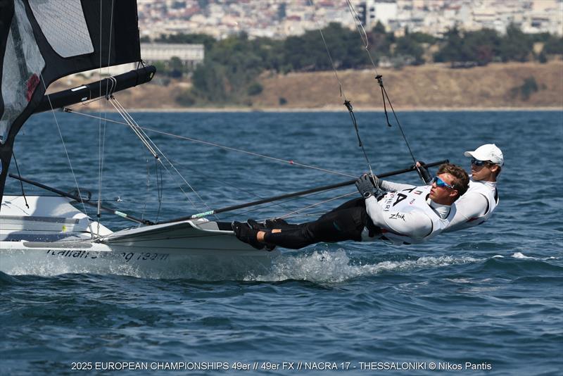 2025 49er, 49erFX, and Nacra 17 European Championships - photo © Nikos Pantis