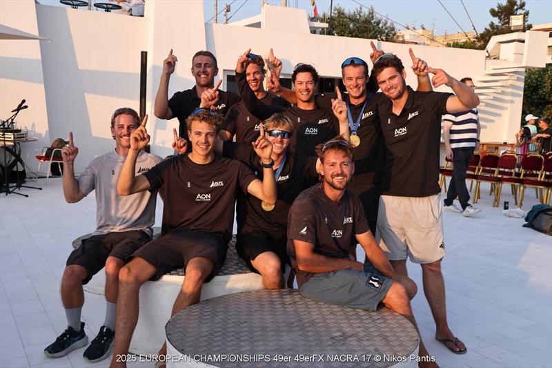 NZL Sailing  Team - 49er Europeans - Greece - June 2025 - photo © Nikos Pantis