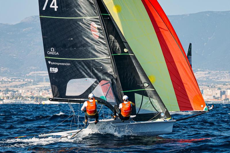 49er, 49erFX, and Nacra 17 Worlds Day 1 - photo © Sailing Energy