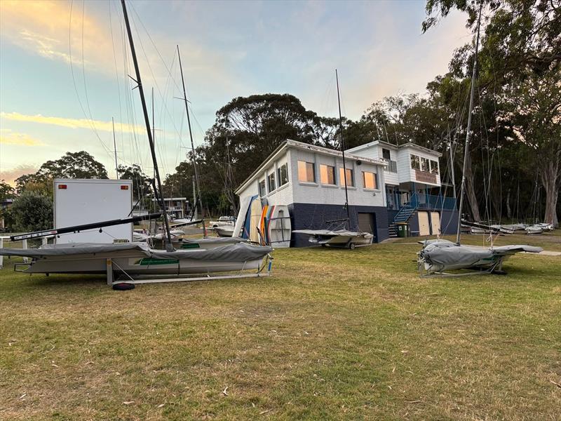The 49er and 49erFX Australian Nationals return to Lake Macquarie photo copyright Mary Manning taken at South Lake Macquarie Amateur Sailing Club and featuring the 49er class