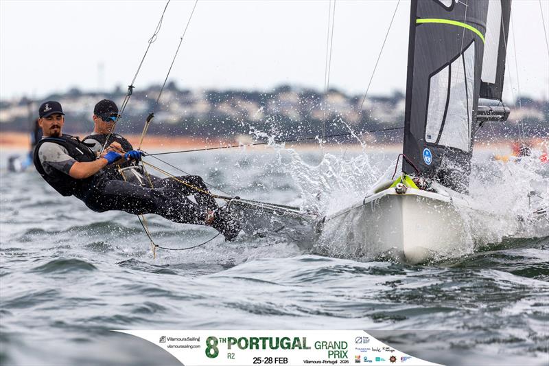 8th Portugal Grand Prix Round 2 Day 3 photo copyright Prow Media taken at Vilamoura Sailing and featuring the 49er class