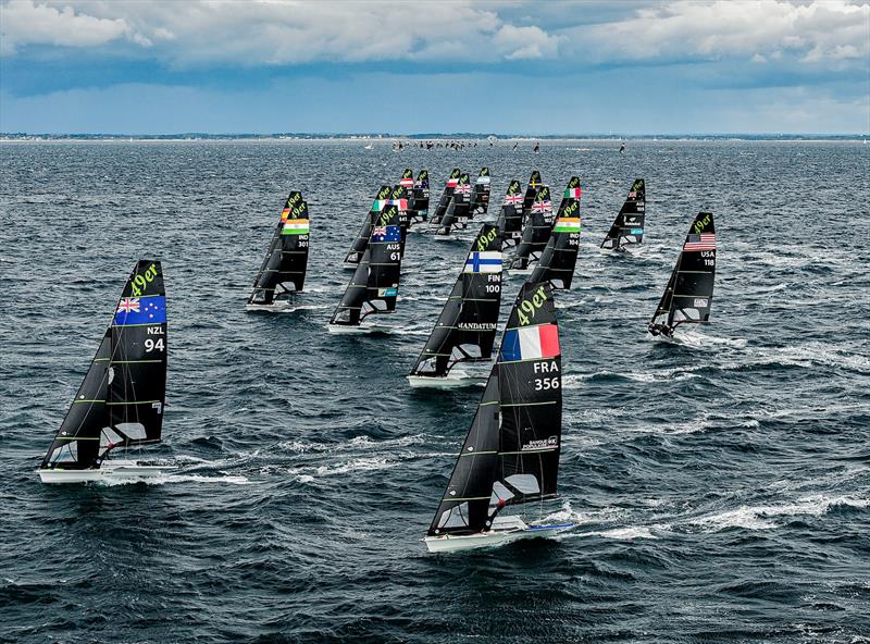 2026 49er, 49erFX & Nacra 17 Worlds at Quiberon Day 3 - photo © Sailing Energy