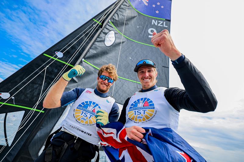 2026 49er, 49erFX & Nacra 17 Worlds at Quiberon - photo © Sailing Energy