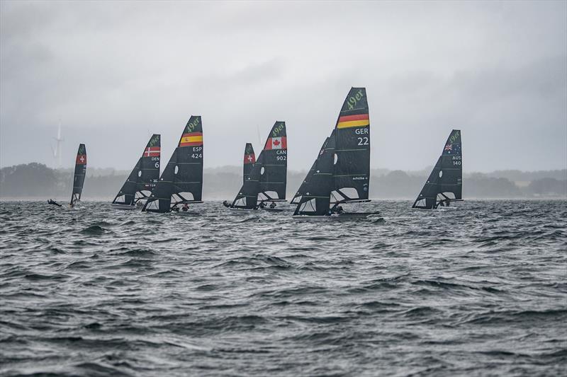 49er, 49er Fx and Nacra 17 World Championships Day 1 - photo © NIMANET - Niklas Mattes