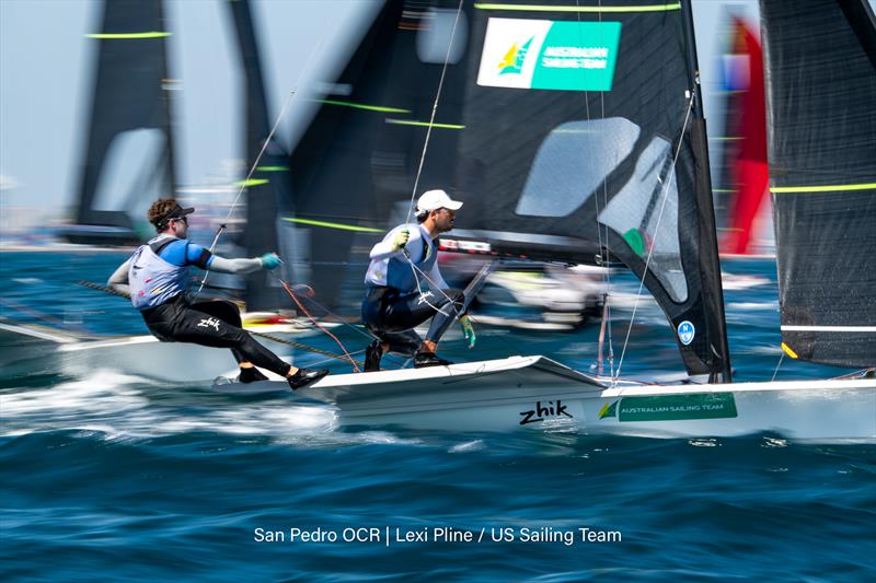 Harry Price and Max Paul during the San Pedro OCR - photo © Lexi Pline / US Sailing Team