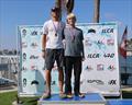 Long Beach Olympic Classes Regatta - 49er FX Mixed Podium © Bronny Daniels