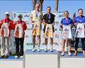 Long Beach Olympic Classes Regatta - 49er FX Podium © Bronny Daniels