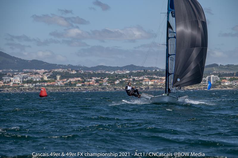 Cascais 49er & 49erFx Championship day 2 - photo © Bow Media