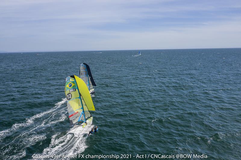 Cascais 49er & 49erFx Championship day 4 - photo © Bow Media