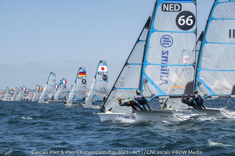 Cascais 49er & 49erFx Championship day 4 - photo © Bow Media