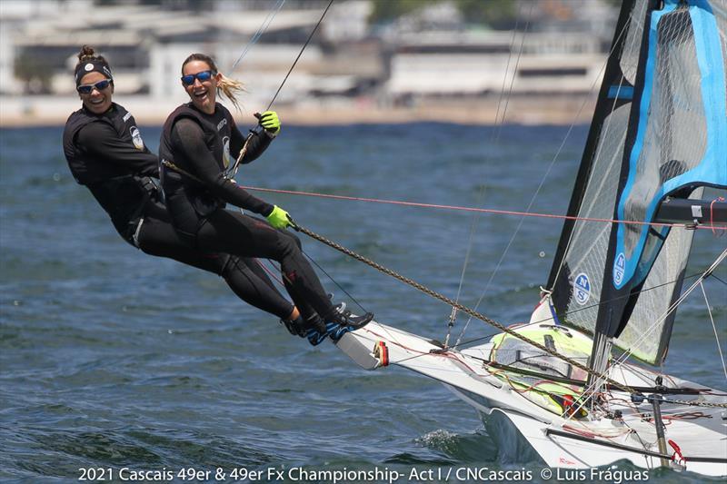 Cascais 49er & 49erFx Championship final day - photo © Luis Fráguas