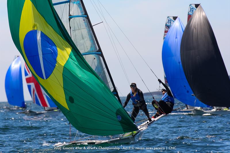 Cascais 49er & 49erFx Championship ACT II day 3 - photo © Neuza Aires Pereira