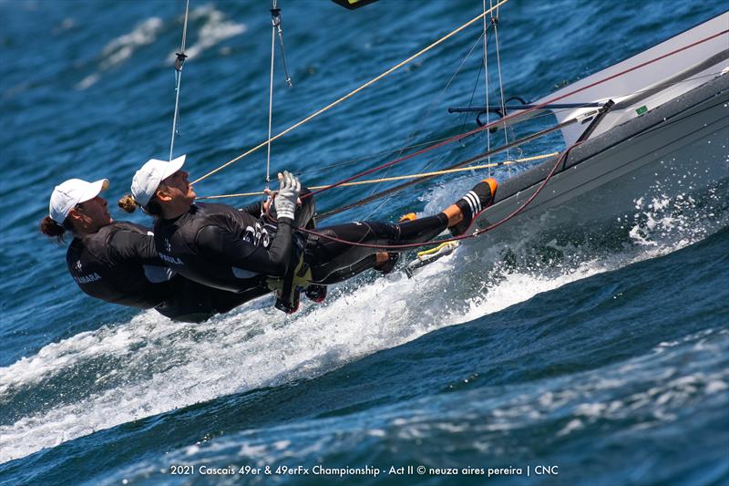 Cascais 49er & 49erFx Championship ACT II day 3 - photo © Neuza Aires Pereira