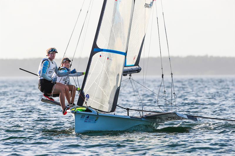 Regatta Park, Miami, USA is hosting more than 500 sailors from 50 nations for the second of four regattas in Sailing's World Cup Series. Held from 21-28 January , racing will be held in all ten of the Olympic events photo copyright Richard Langdon / Sailing Energy taken at  and featuring the 49er FX class