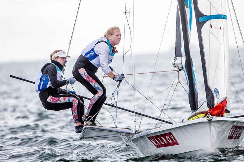 Stephanie Roble and Margaret Shea - 2019 Hempel World Cup Series Miami - photo © Jesus Renedo / Sailing Energy / World Sailing