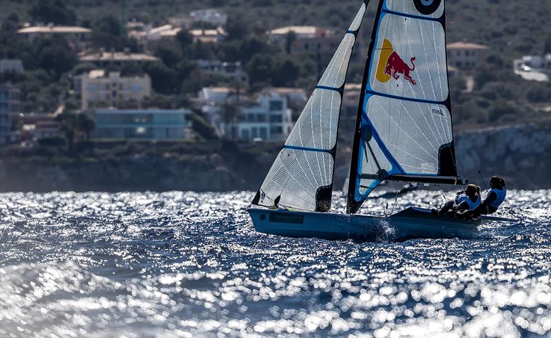 Alex Maloney and Molly Meech - 49erFX - NZL Sailing Team - Trofeo Princesa Sofia Iberostar - Day 4 - April 4, 2019 photo copyright Sailing Energy taken at Real Club Náutico de Palma and featuring the 49er FX class