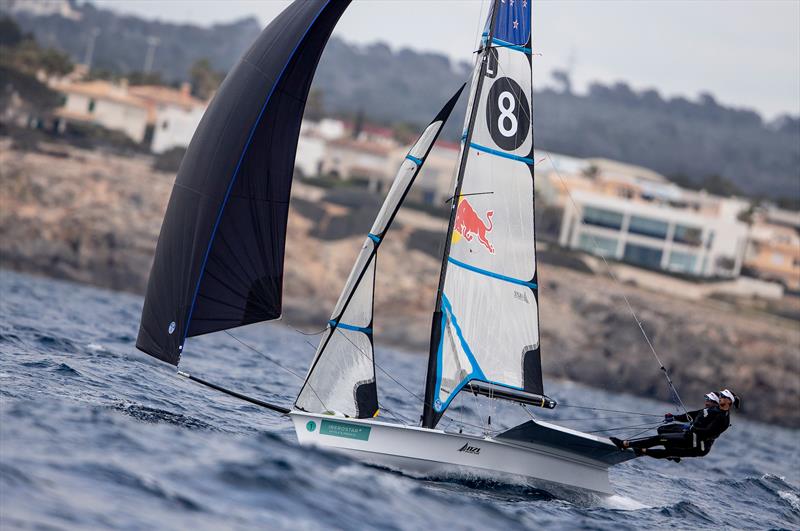 Alex Maloney and Molly Meech - NZL Sailing Team - Trofeo Princesa Sofia Iberostar - Day 5 - April 5, 2019 photo copyright Sailing Energy taken at Real Club Náutico de Palma and featuring the 49er FX class