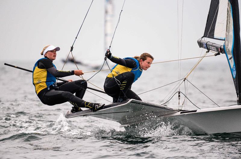 Day 6 of the Volvo Nacra 17, 49er and 49er FX European Championship - photo © Drew Malcolm