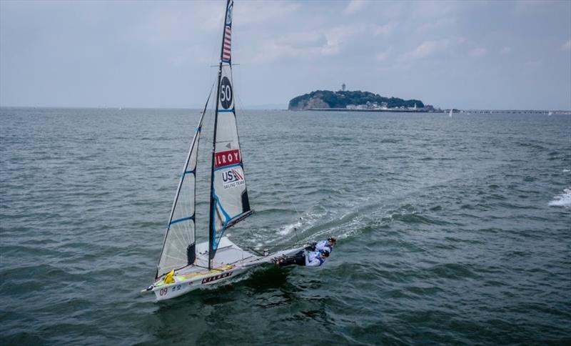 U.S. Women's 49erFX, Stephanie Roble and Maggie Shea - photo © Sailing Energy / World Sailing