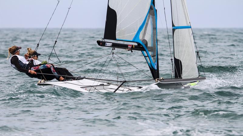 49erFX - Hyundai World Championships, Oceania Championship, Day 3, November 27,  2019, Royal Akarana Yacht Club. - photo © Richard Gladwell / Sail-World.com