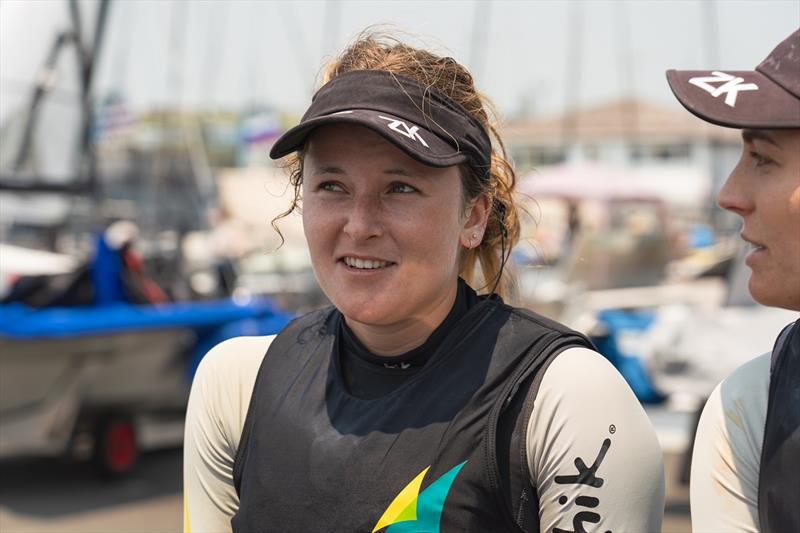 Amelia Stabback - Hyundai 49er, 49erFX & Nacra 17 World Championships - photo © Beau Outteridge