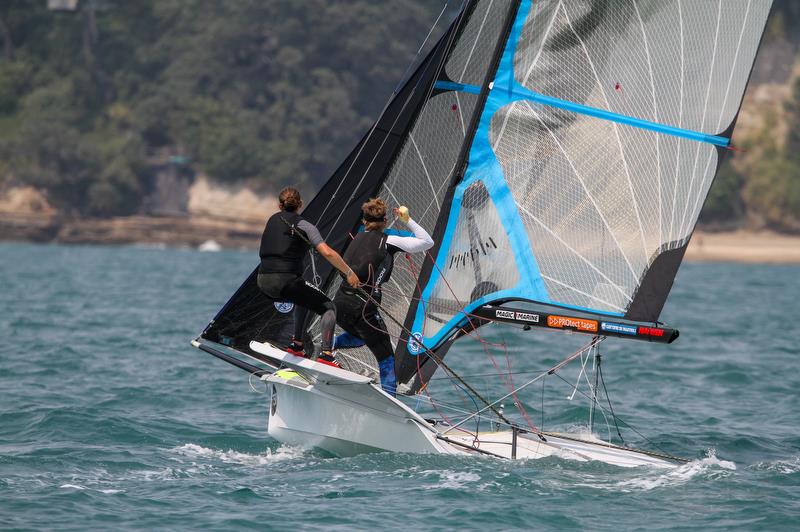 Margherita Porro & Sveva Carraro (ITA) - 49er FX - Hyundai Worlds - Day 4, December 6, , Auckland NZ - photo © Richard Gladwell / Sail-World.com