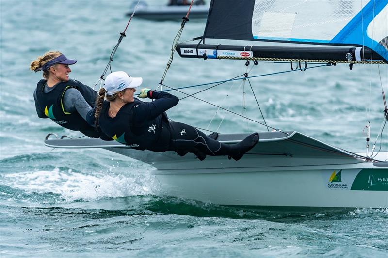 2020 49er, 49erFX and Nacra 17 World Championships - photo © Beau Outteridge