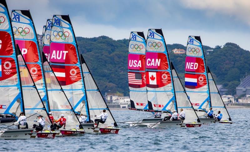 Bekkering and Duetz (NED) winning another pin - photo © Sailing Energy / World Sailing