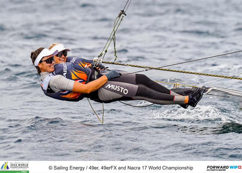 49er, 49erFX and Nacra 17 World Championships in Nova Scotia, Canada Day 1 photo copyright Sailing Energy taken at Hubbards Sailing Club and featuring the 49er FX class