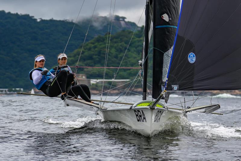 Martine Grael and Kahena Kunze photo copyright Fred Hoffmann / CB Vela taken at Real Club Náutico de Palma and featuring the 49er FX class