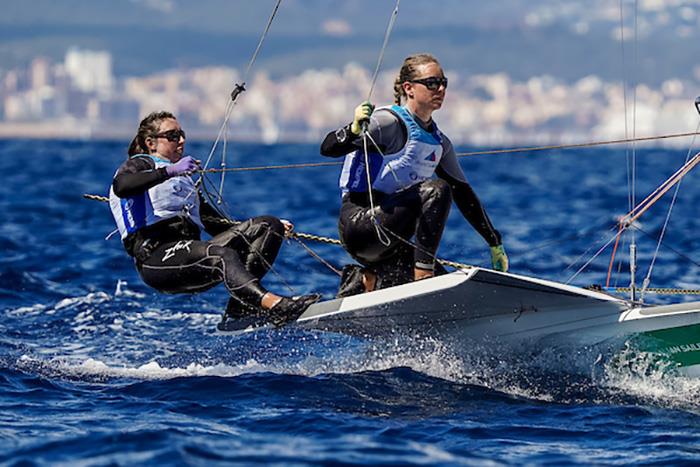 Olivia Price and Evie Haseldine - Trofeo Princesa Sofia regatta - photo © Sailing Energy / Princesa Sofia Mallorca 