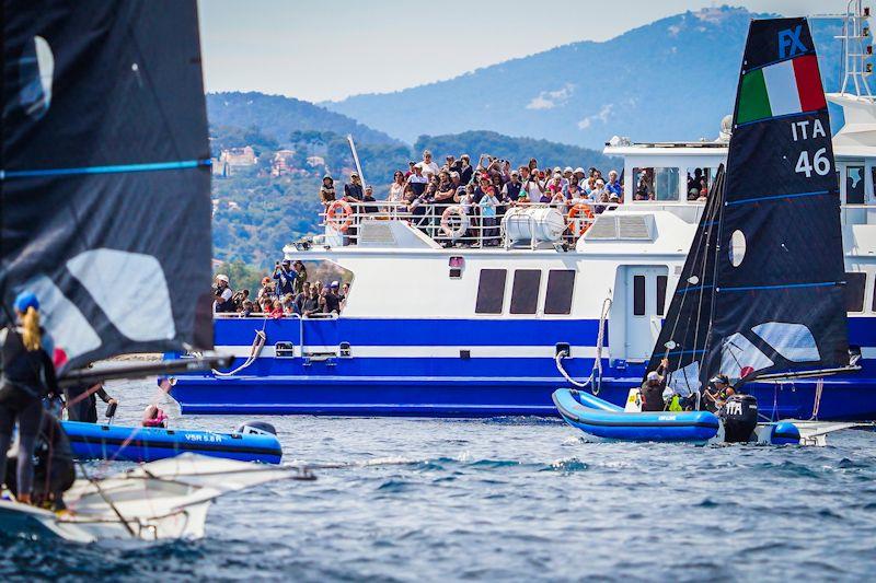 54th Semaine Olympique Française - Toulon Provence Méditerranée Day 3 photo copyright Sailing Energy / Semaine Olympique Française taken at COYCH Hyeres and featuring the 49er FX class