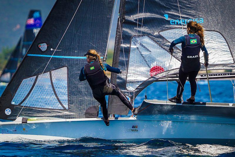 54th Semaine Olympique Française - Toulon Provence Méditerranée Day 3 photo copyright Sailing Energy / Semaine Olympique Française taken at COYCH Hyeres and featuring the 49er FX class