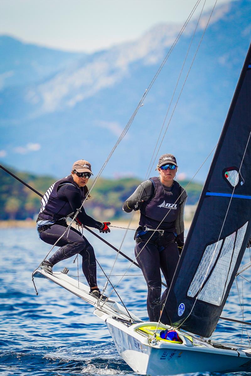 Day 3 - NZL Sailing Team - Semaine Olympique Francais - April 26, 2023 photo copyright Sailing Energy taken at  and featuring the 49er FX class