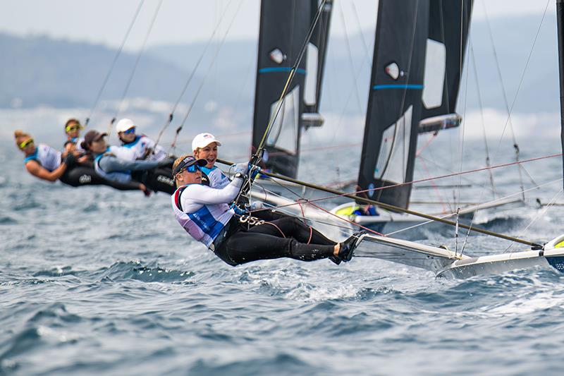 2024 Trofeo Princesa Sofía - Day 5 photo copyright Allison Chenard / US Sailing Team taken at  and featuring the 49er FX class