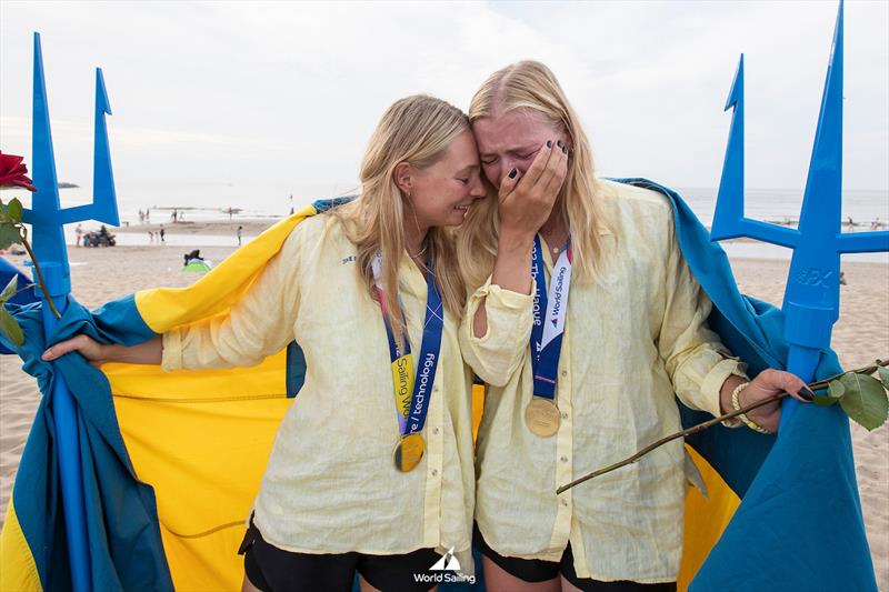 The Hague is hosting 2023 Allianz Sailing Worlds from 11 to 20 August 2023. More than 1200 sailors are racing across ten Olympic sailing disciplines. 107 Paris 2024 Olympic Sailing Competition places will be awarded as well as 10 World Championship medals - photo © Sander van der Borch / World Sailing