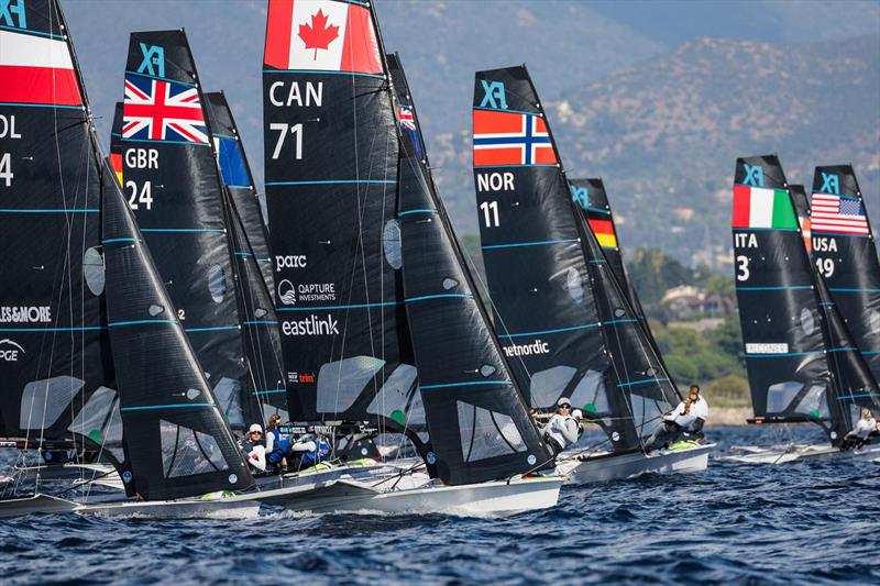 49er, 49erFX, and Nacra 17 Worlds Day 4 - photo © Sailing Energy