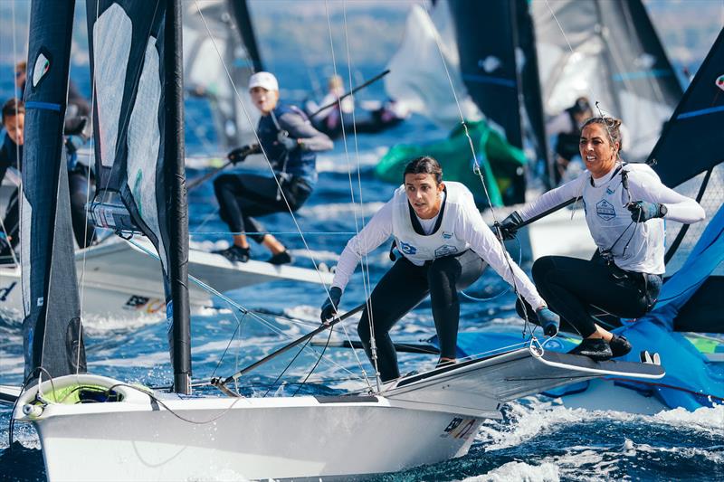 49er & 49erFX and Nacra 17 World Championships, day 6 - photo © Sailing Energy