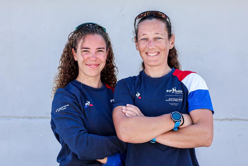 Chloé Revil & Albane Dubois - 2025 49erFX, Nacra 17 Worlds Cagliari  photo copyright Sailing Energy taken at  and featuring the 49er FX class