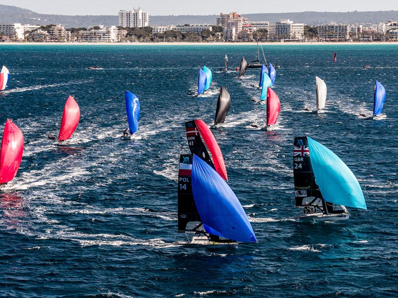 49er FX - 55th Trofeo Princesa Sofia Mallorca by FERGUS Hotels - Day 4 photo copyright Sailing Energy / Trofeo Princesa Sofía taken at Real Club Náutico de Palma and featuring the 49er FX class