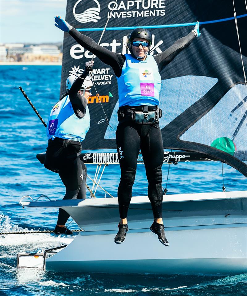 Antonia and Georgia Lewin-LaFrance win gold at first Sailing Grand Slam regatta of the season - photo © Sailing Energy
