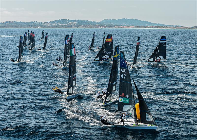 57th French Olympic Week in Hyères - Day 2 - photo © Sailing Energy / French Olympic Week Hyères - TPM