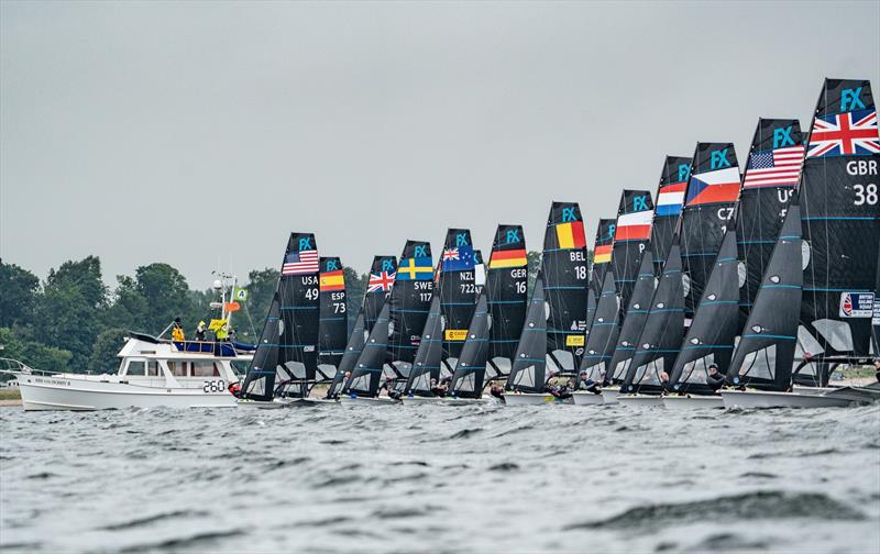 49er, 49er Fx and Nacra 17 World Championships Day 1 - photo © NIMANET - Niklas Mattes