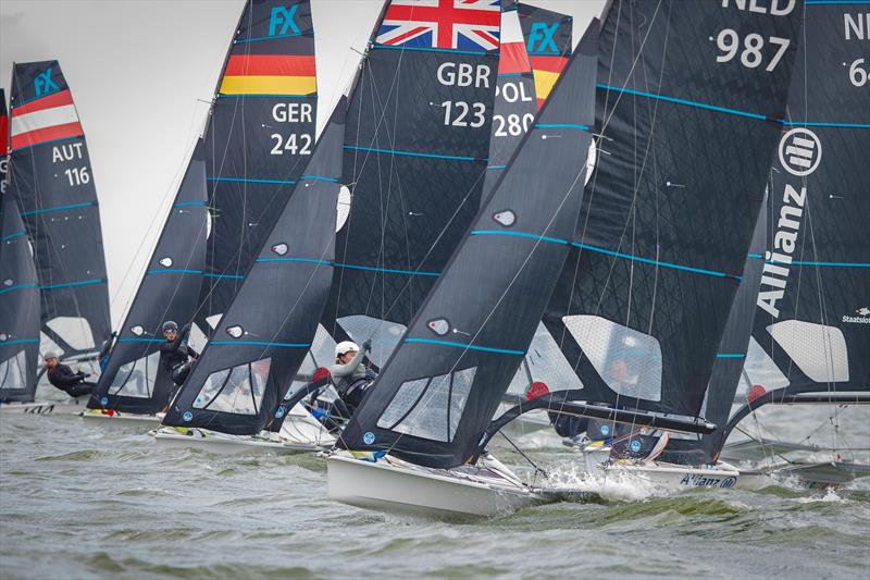 49er, 49er Fx and Nacra 17 Junior World Championships Day 1 - photo © Klaas Wiersma