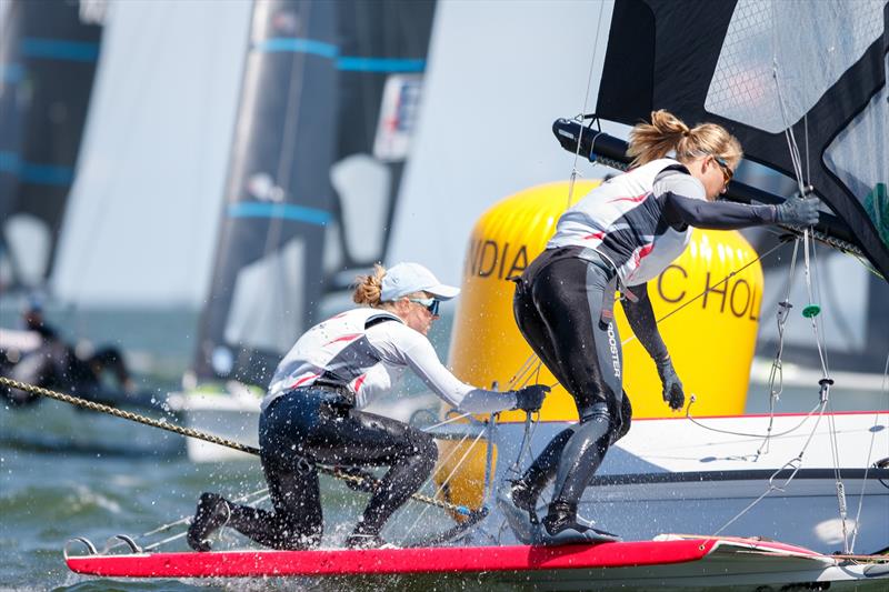 49er, 49er Fx and Nacra 17 Junior World Championships day 5 - photo © Klaas Wiersma
